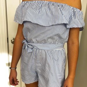 Striped Romper